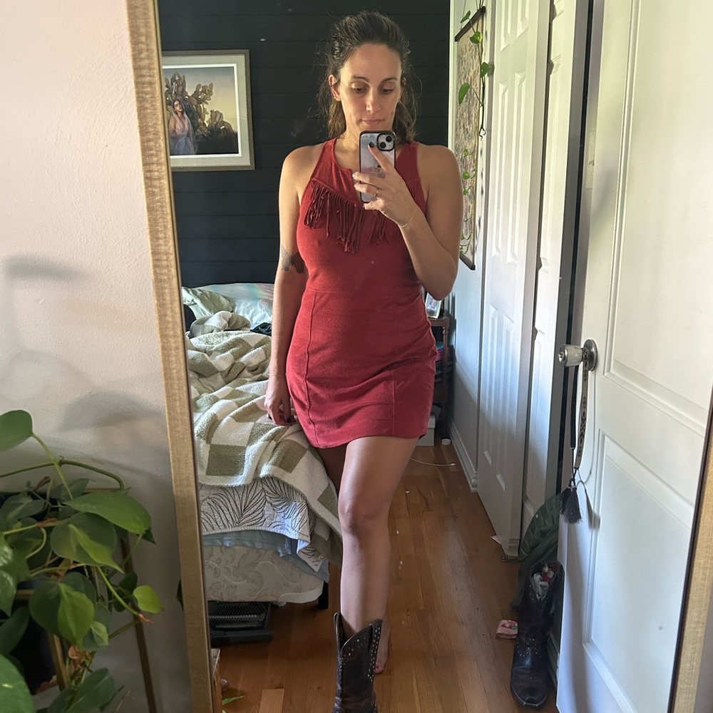 CUTE FRUNGE DRESS